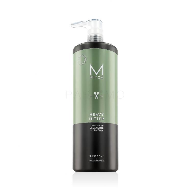 Paul Mitchell Mitch Heavy Hitter Deep Cleansing Shampoo Șampon pentru bărbați 1000 ml