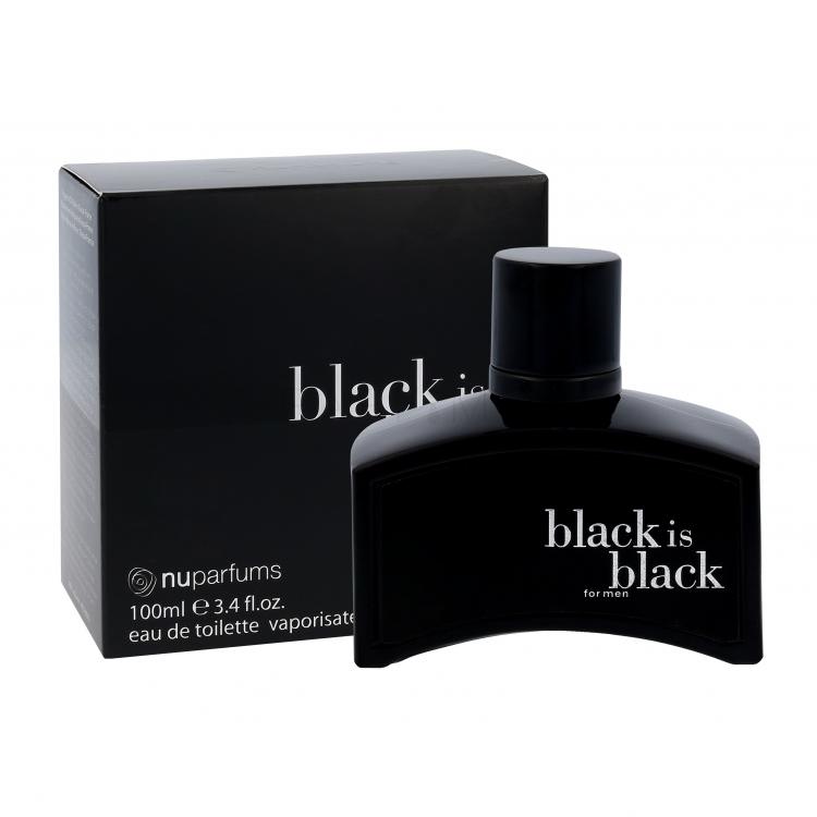 Nuparfums Black is Black Apă de toaletă pentru bărbați 100 ml