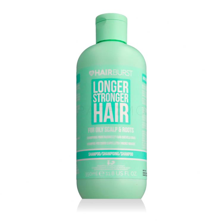 HairBurst Longer Stronger Hair Shampoo For Oily Scalp &amp; Roots Șampon 350 ml