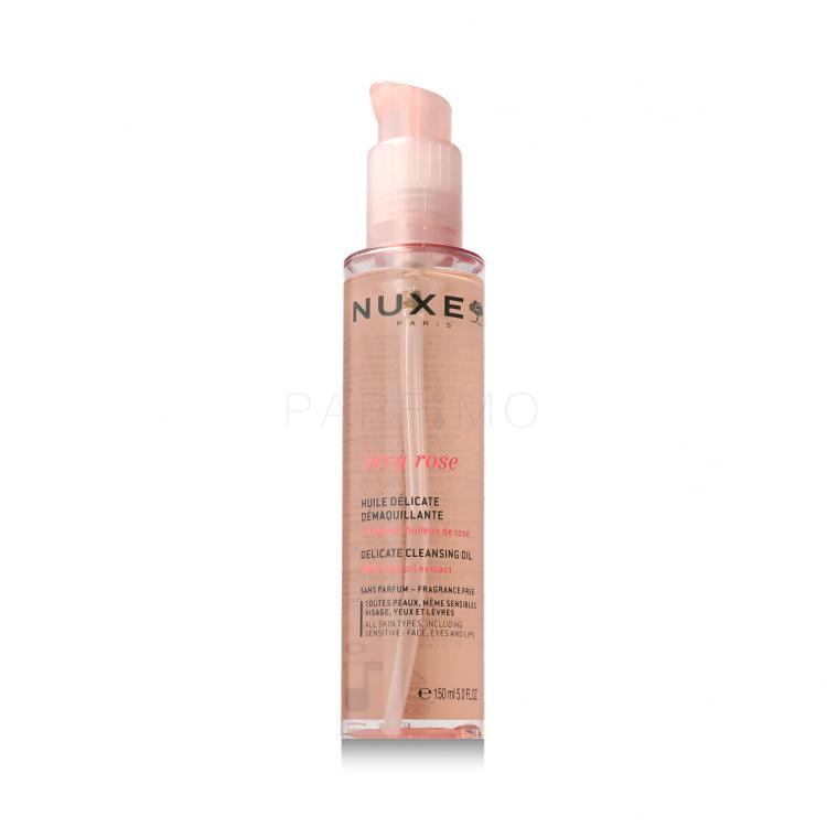 NUXE Very Rose Delicate Cleansing Oil Ulei demachiant pentru femei 150 ml