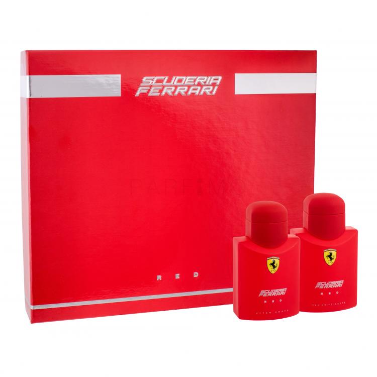 Ferrari Scuderia Ferrari Red Set cadou EDT 75 ml + Lotiune dupa barbierit 75 ml