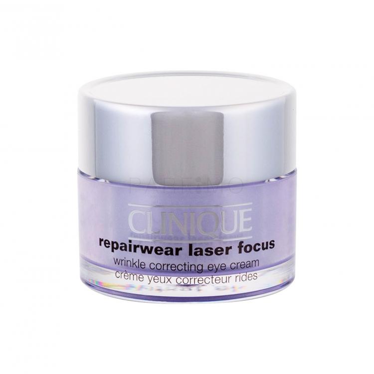 Clinique Repairwear Laser Focus Cremă de ochi pentru femei 15 ml