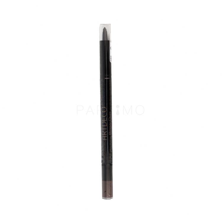 Artdeco Brow Duo Powder &amp; Liner Creion pentru femei 0,8 g Nuanţă 16 Deep Forest