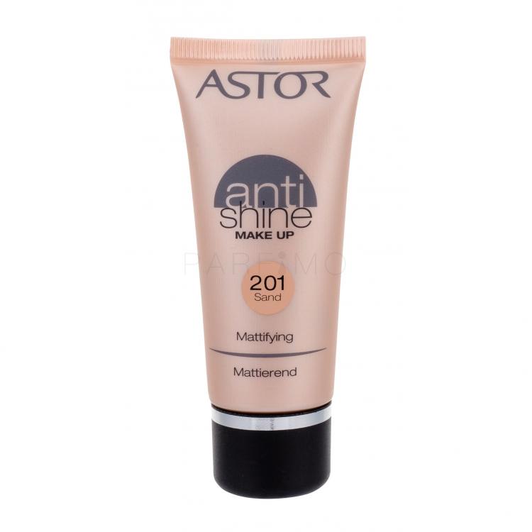ASTOR Anti Shine Makeup Mattifying Fond de ten pentru femei 30 ml Nuanţă 201 Sand