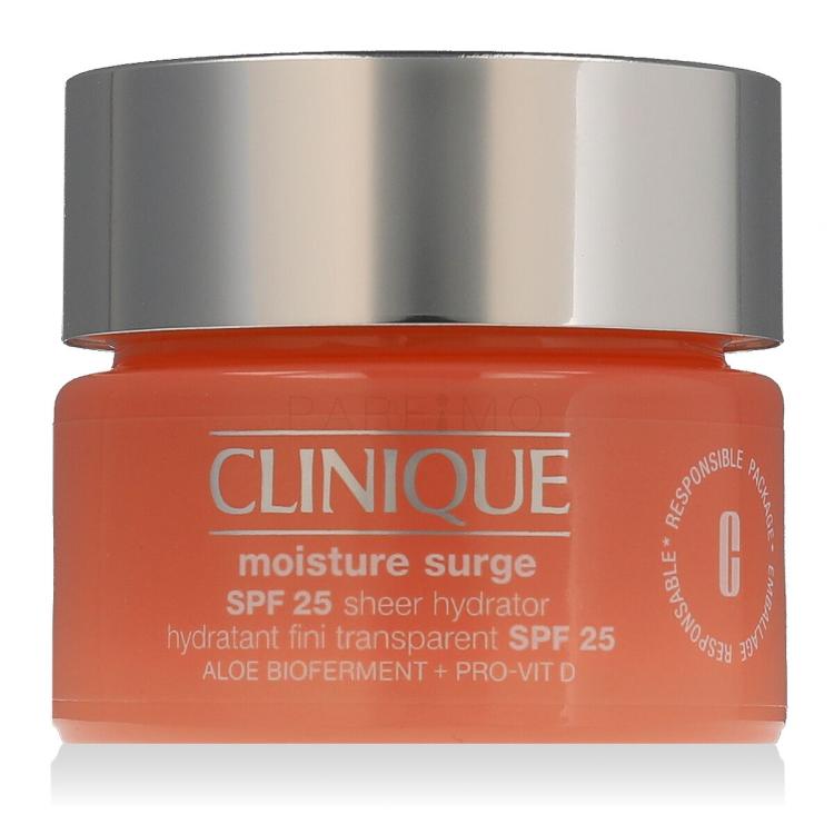 Clinique Moisture Surge Sheer Hydrator SPF25 Cremă de zi pentru femei 30 ml
