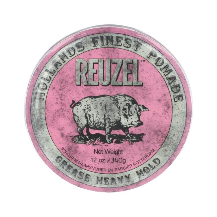 Reuzel Hollands Finest Pomade Grease Heavy Hold Ceară de păr pentru bărbați 340 g