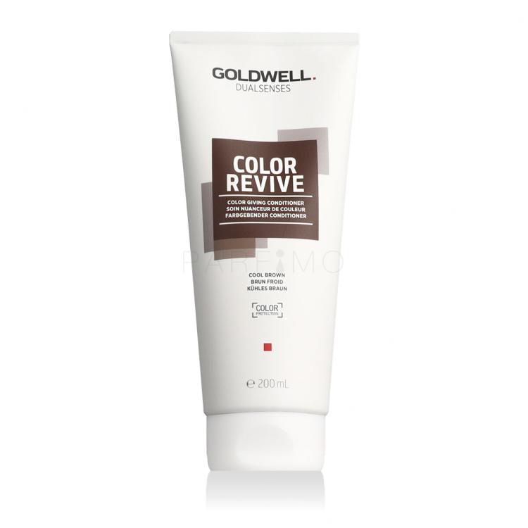 Goldwell Dualsenses Color Revive Color Giving Conditioner Cool Brown Balsam de păr pentru femei 200 ml
