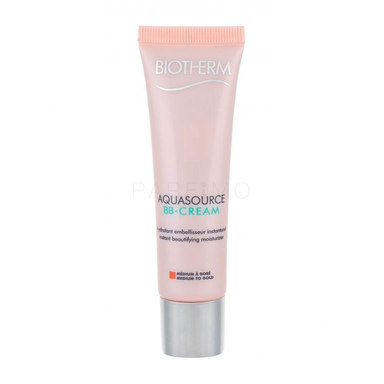 Biotherm Aquasource SPF15 Cremă BB pentru femei 30 ml Nuanţă Medium To Gold