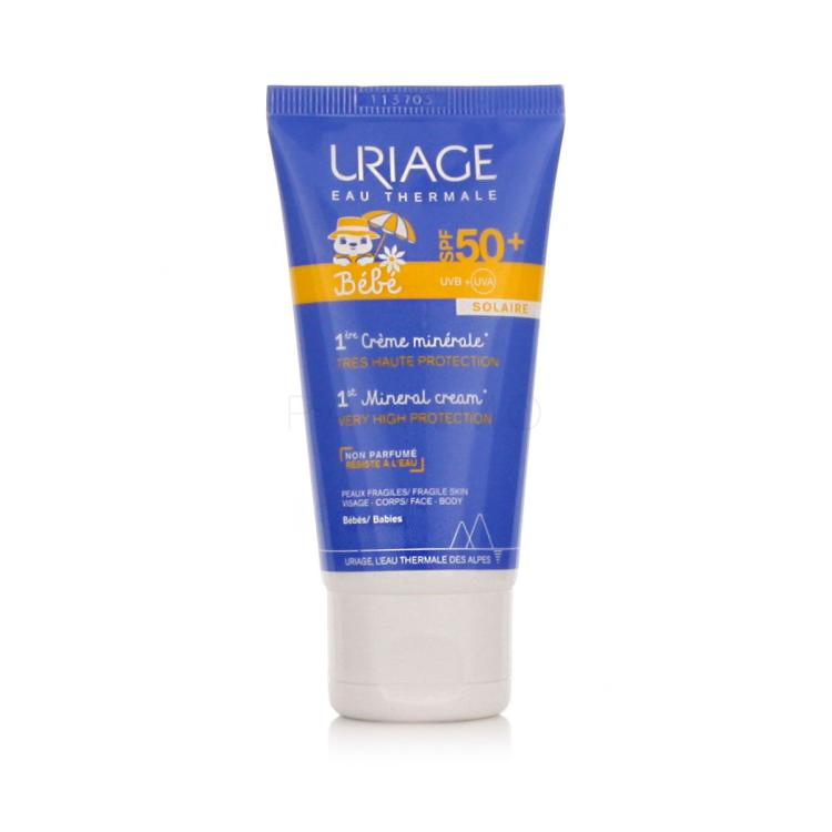 Uriage Bébé 1st Mineral Cream SPF50+ Pentru corp pentru copii 50 ml