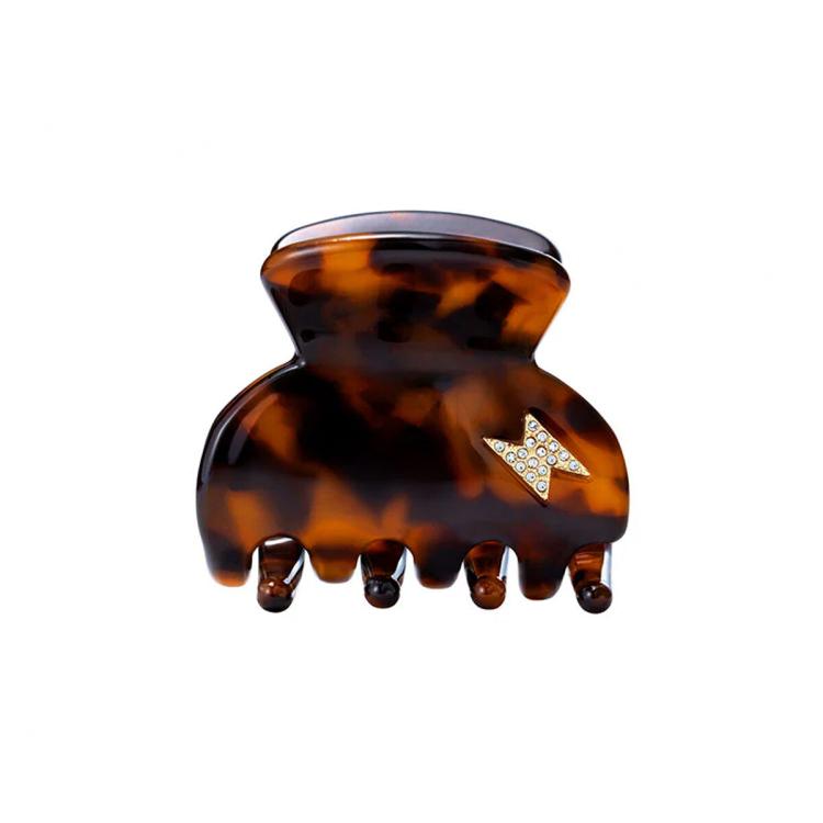 By Eloise London Small Hair Claw Bolt Clemă de păr pentru femei 1 buc Nuanţă Tortoise