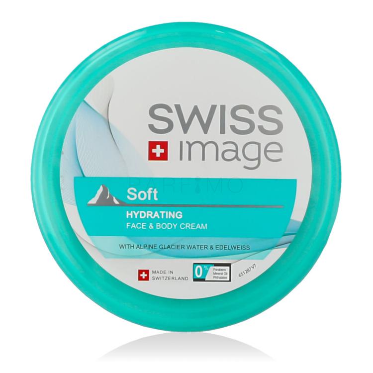 Swiss Image Soft Hydrating Face &amp; Body Cream Cremă de corp 200 ml