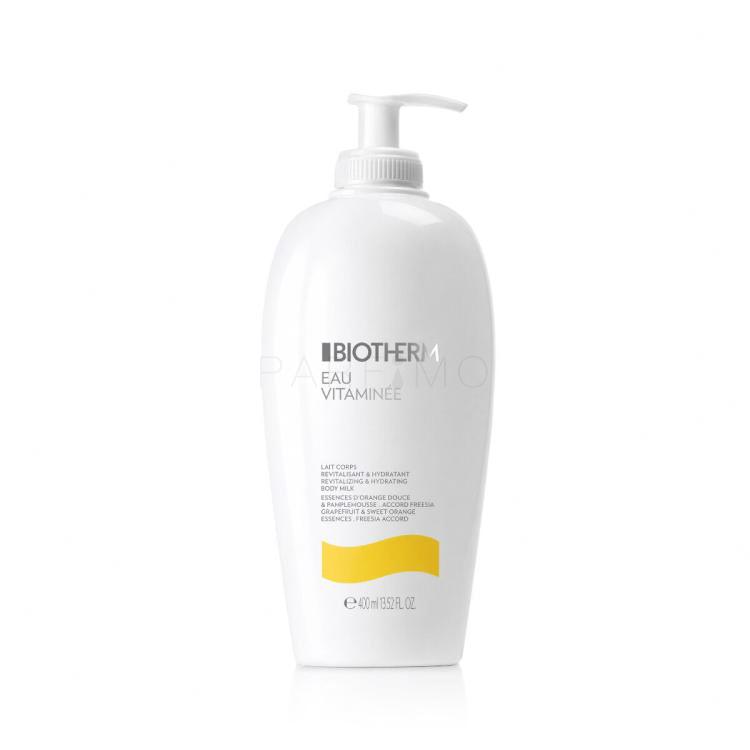 Biotherm Eau Vitaminée Revitalizing &amp; Hydrating Body Milk Lapte de corp pentru femei 400 ml