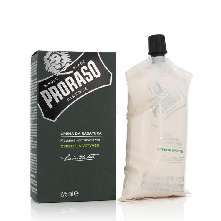 PRORASO Cypress &amp; Vetyver Shaving Cream Cremă de ras pentru bărbați 275 ml