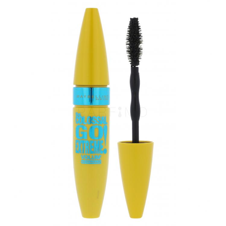 Maybelline The Colossal Go Extreme Waterproof Mascara pentru femei 9,5 ml Nuanţă Black