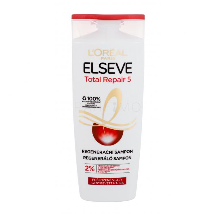 L&#039;Oréal Paris Elseve Total Repair 5 Regenerating Shampoo Șampon pentru femei 250 ml