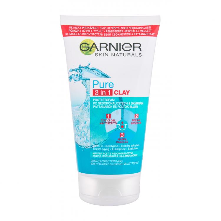 Garnier Pure 3in1 Gel demachiant pentru femei 150 ml