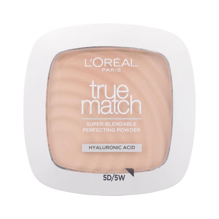 L&#039;Oréal Paris True Match Pudră pentru femei 9 g Nuanţă 5.D/5.W Dore Warm