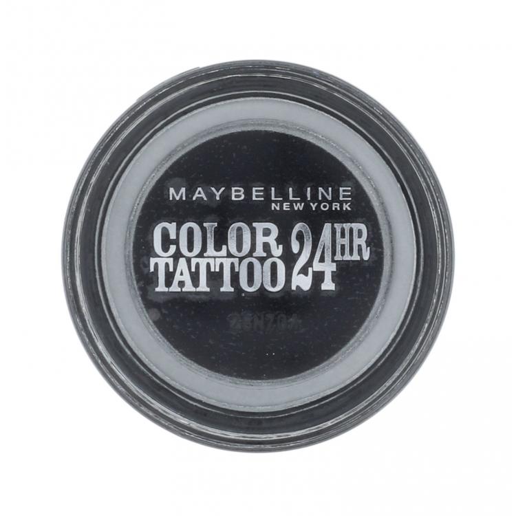 Maybelline Color Tattoo 24H Fard de pleoape pentru femei 4 g Nuanţă 60 Timeless Black