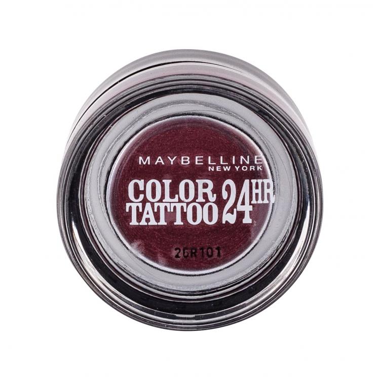 Maybelline Color Tattoo 24H Fard de pleoape pentru femei 4 g Nuanţă 70 Metallic Pomegranate