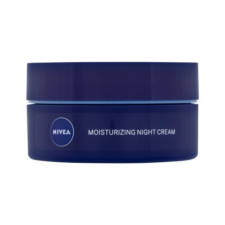 Nivea Moisturizing Night Cream Normal Skin Cremă de noapte pentru femei 50 ml