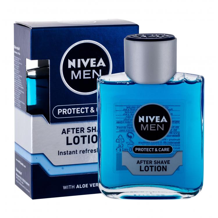 Nivea Men Protect &amp; Care Mild After Shave Lotion Aftershave loțiune pentru bărbați 100 ml