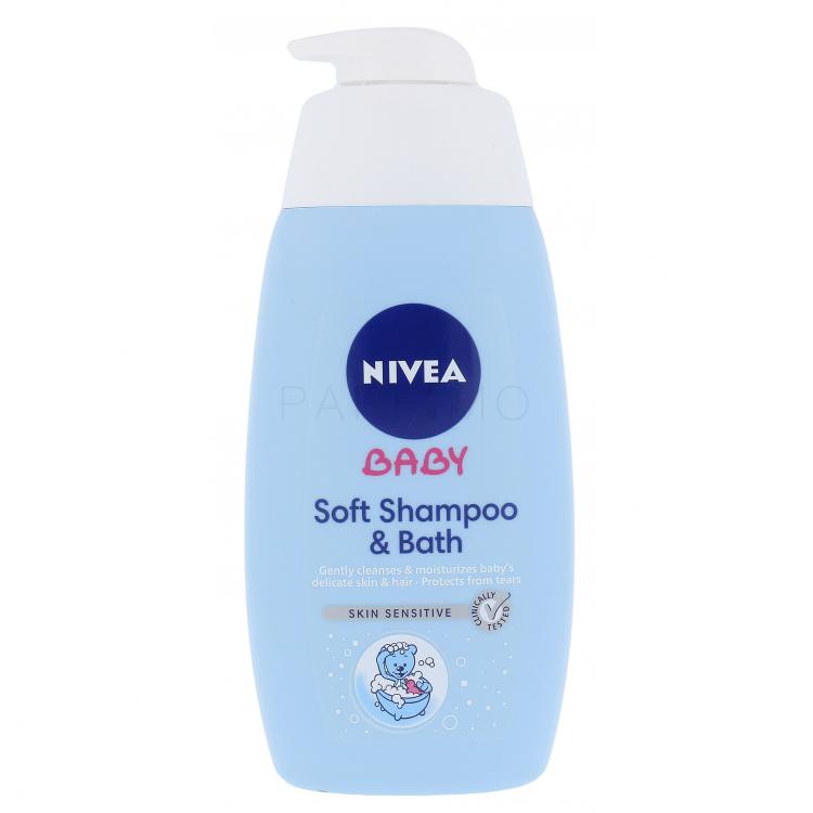 Nivea Baby Soft Shampoo &amp; Bath Șampon pentru copii 500 ml