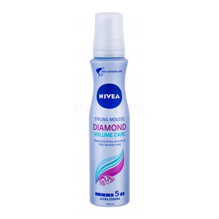 Nivea Diamond Volume Care Spumă de păr pentru femei 150 ml