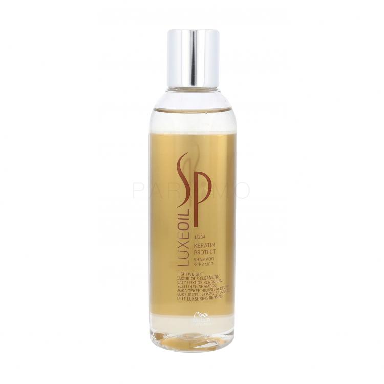 Wella Professionals SP Luxeoil Keratin Protect Șampon pentru femei 200 ml