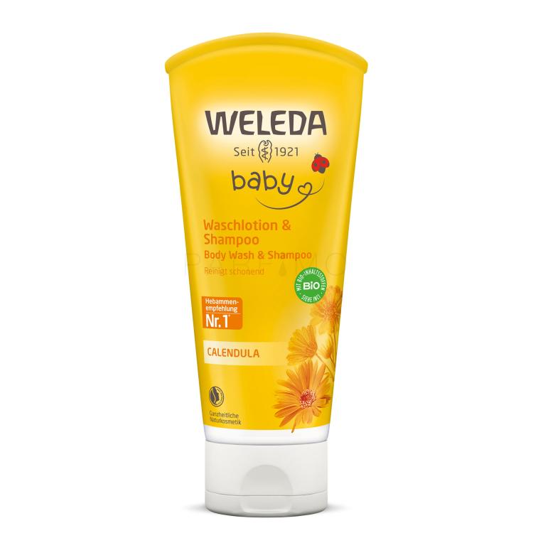 Weleda Baby Calendula Shampoo And Body Wash Șampon pentru copii 200 ml