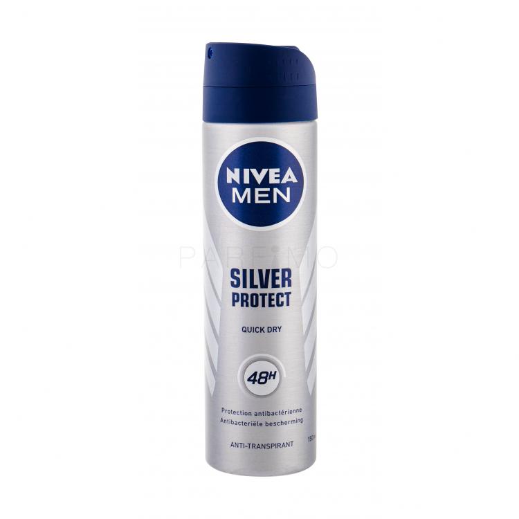 Nivea Men Silver Protect 48h Antiperspirant pentru bărbați 150 ml