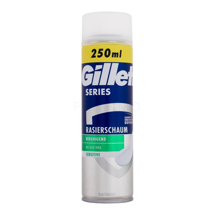 Gillette Series Sensitive Spumă de ras pentru bărbați 250 ml
