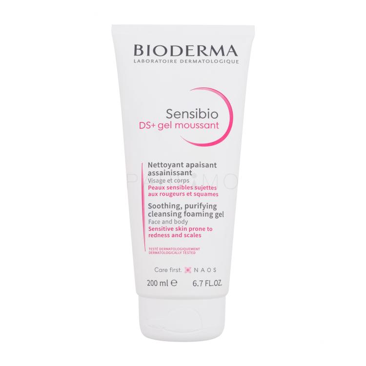 BIODERMA Sensibio DS+ Cleansing Gel Gel demachiant pentru femei 200 ml