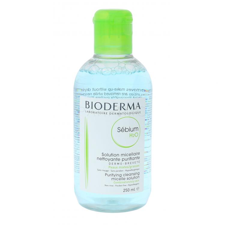 BIODERMA Sébium H₂O Apă micelară pentru femei 250 ml