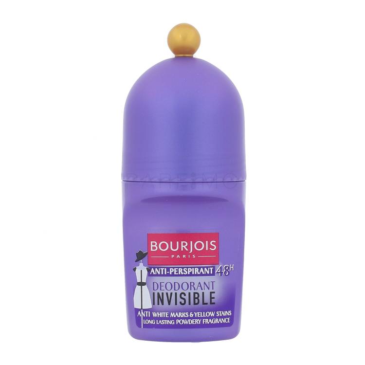 BOURJOIS Paris Invisible 48H Antiperspirant pentru femei 50 ml