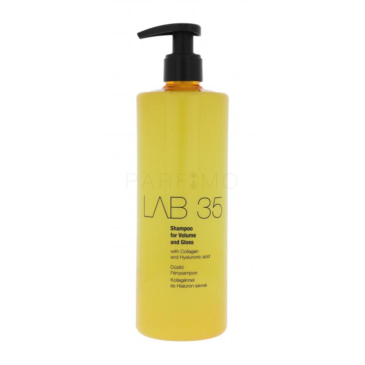 Kallos Cosmetics Lab 35 For Volume And Gloss Șampon pentru femei 500 ml