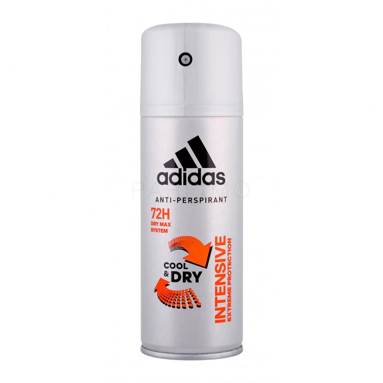 Adidas Intensive Cool &amp; Dry 72h Antiperspirant pentru bărbați 150 ml