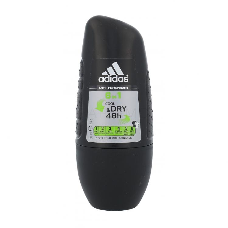 Adidas 6in1 Cool &amp; Dry 48h Antiperspirant pentru bărbați 50 ml