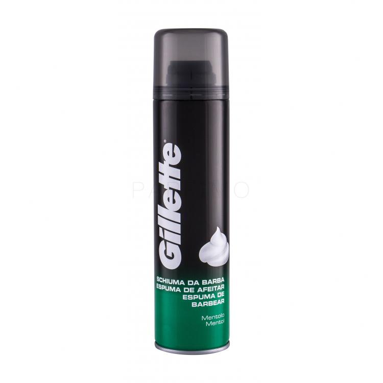 Gillette Shave Foam Menthol Spumă de ras pentru bărbați 300 ml