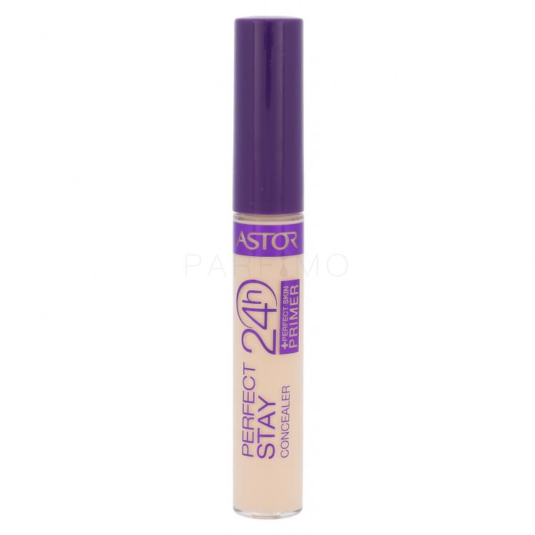 ASTOR Perfect Stay 24h Concealer + Perfect Skin Primer SPF20 Anticearcăn pentru femei 6,5 ml Nuanţă 001 Ivory
