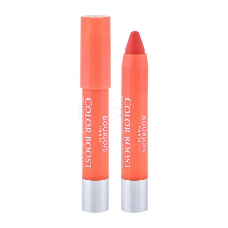 BOURJOIS Paris Color Boost SPF15 Ruj de buze pentru femei 2,75 g Nuanţă 03 Orange Punch