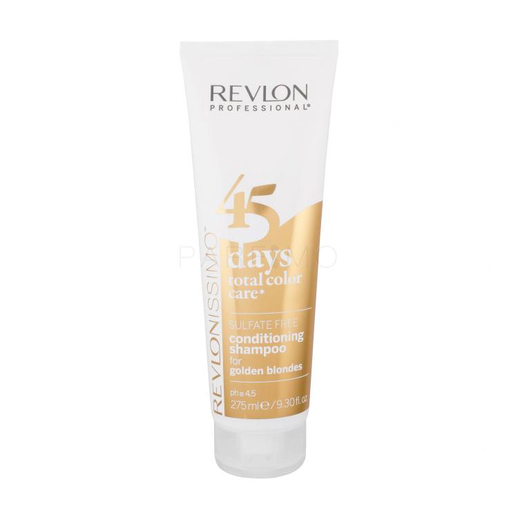 Revlon Professional Revlonissimo 45 Days 2in1 For Golden Blondes Șampon pentru femei 275 ml