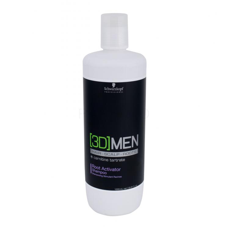 Schwarzkopf Professional 3DMEN Root Activator Șampon pentru bărbați 1000 ml