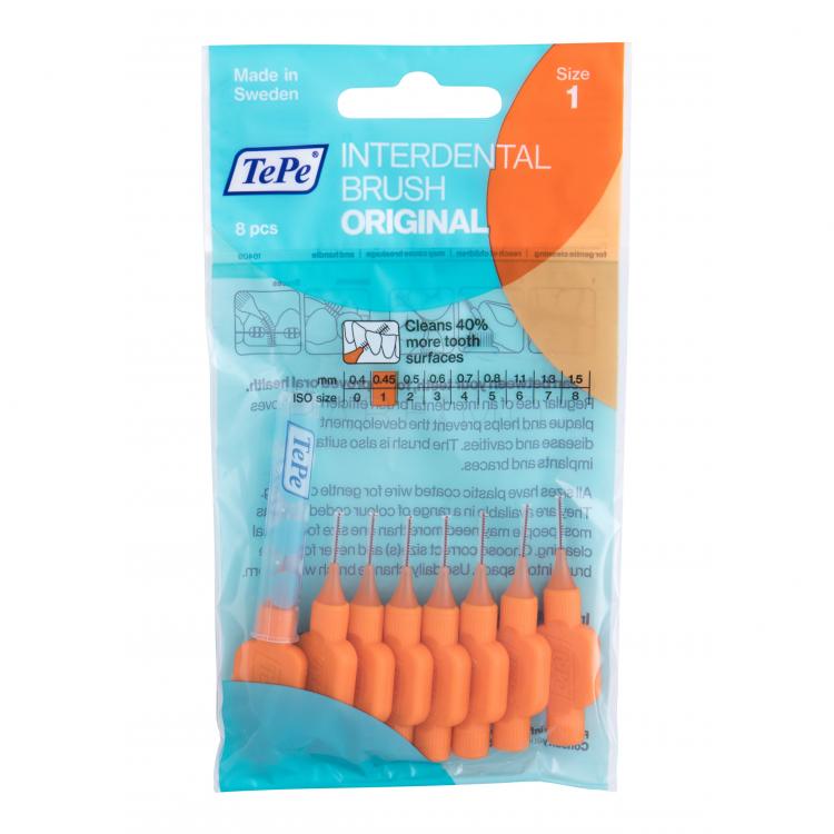 TePe Original 0,45 mm Periuțe interdentare 8 buc