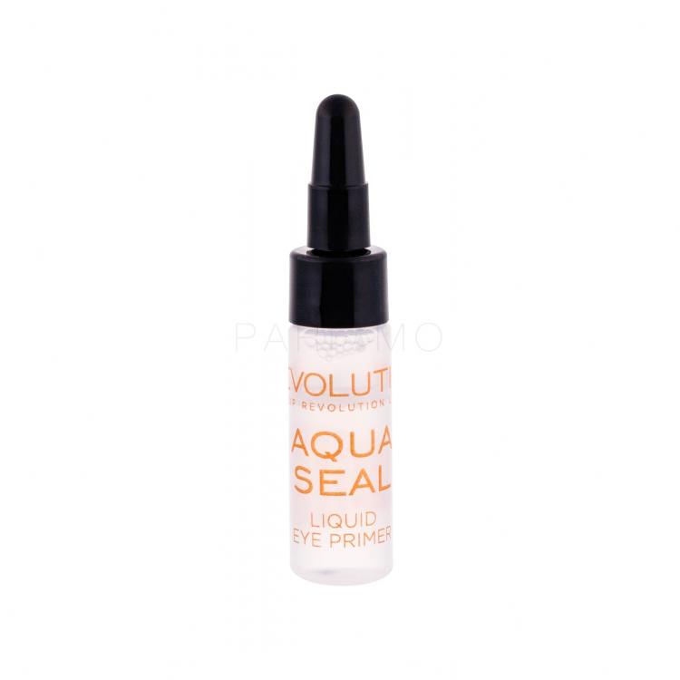 Makeup Revolution London Aqua Seal Liquid Eye Primer &amp; Sealant Bază pentru fard de pleoape pentru femei 6 g