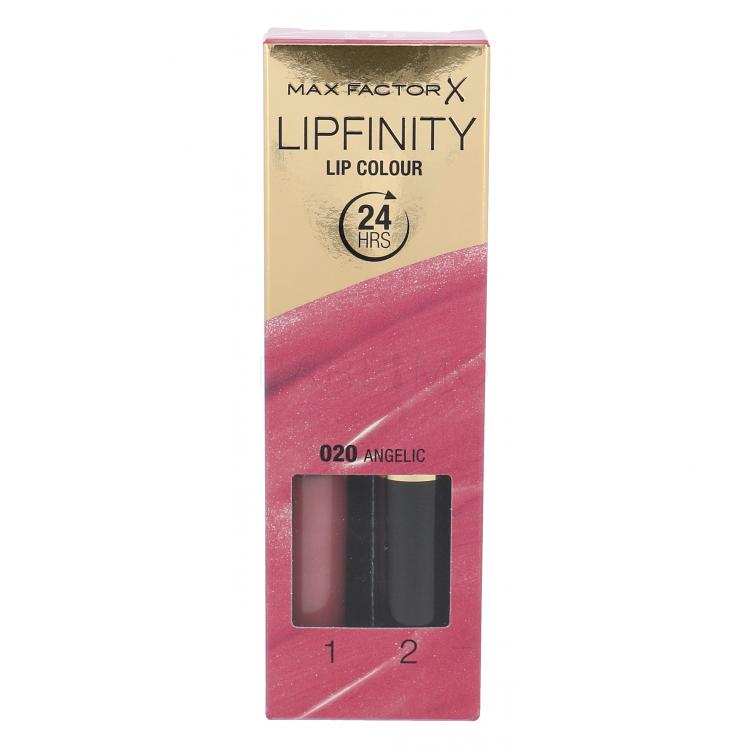 Max Factor Lipfinity 24HRS Lip Colour Ruj de buze pentru femei 4,2 g Nuanţă 020 Angelic