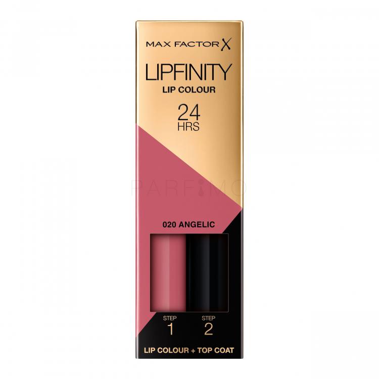 Max Factor Lipfinity 24HRS Lip Colour Ruj de buze pentru femei 4,2 g Nuanţă 020 Angelic