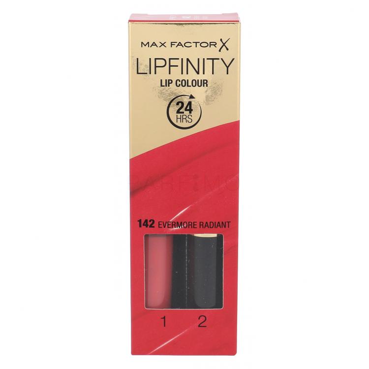 Max Factor Lipfinity Lip Colour Ruj de buze pentru femei 4,2 g Nuanţă 142 Evermore Radiant
