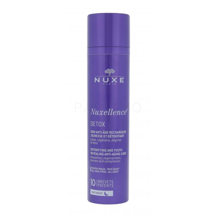 NUXE Nuxellence Detox Anti-Aging Night Care Cremă de noapte pentru femei 50 ml