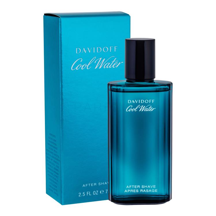 Davidoff Cool Water Aftershave loțiune pentru bărbați 75 ml Cutie cu defect