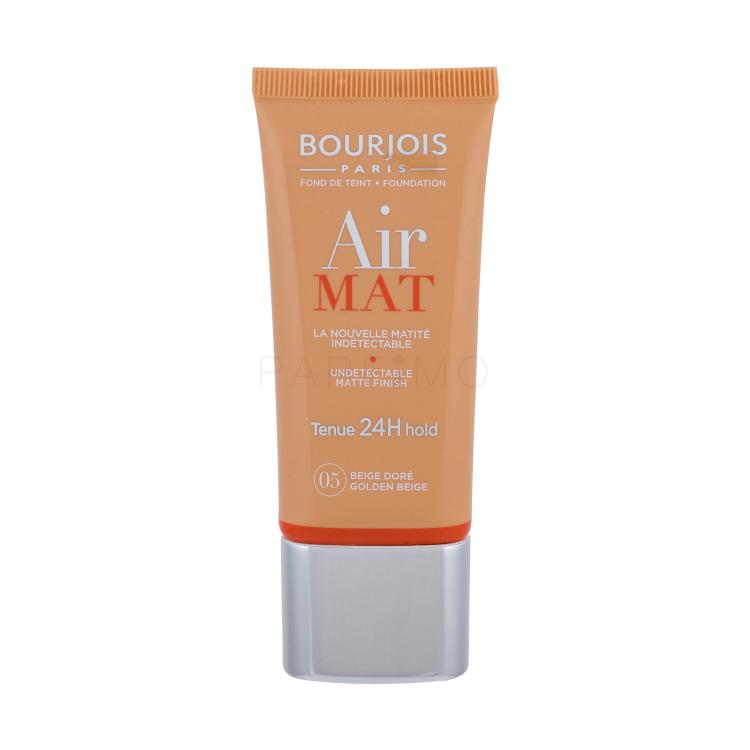 BOURJOIS Paris Air Mat SPF10 Fond de ten pentru femei 30 ml Nuanţă 05 Golden Beige